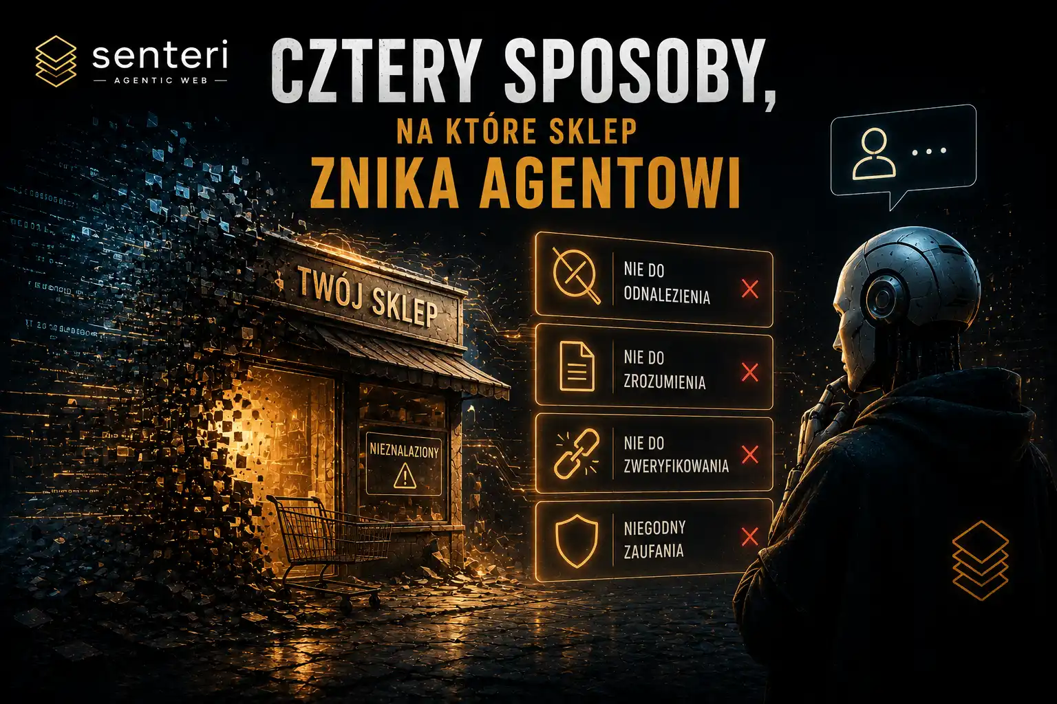 Cztery sposoby, na które sklep znika agentowi Cztery sposoby, na które sklep znika agentowi